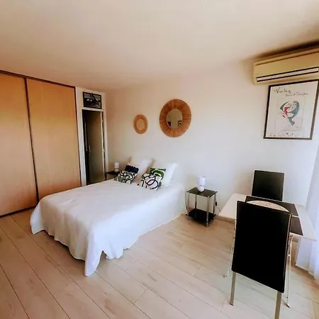 公寓 Piscine, Parking, Vue Mer, 23 M2 *